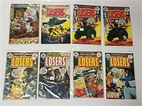 8 Our Fighting Forces feat The Losers comics