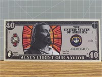 Jesus Christ banknote