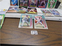 Stack 1992 Fleer Baseball Cards