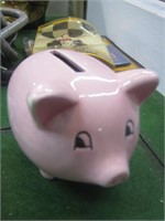 4 Inch  Long 3 Inch tall Vintage piggy Bank