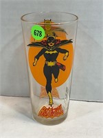 Batgirl Pepsi character glass 1976.