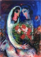 Marc Chagall “ Marriage” Framed Print
