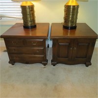 Pair of Wood End Tables