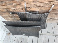 Pc of outdoor furniture not assembled-no hardware