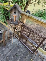 Birdhouse, Small Table, Gate