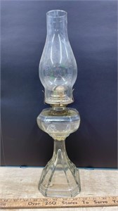 Antique Oil Lamp (18.5"H)