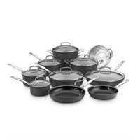 Cuisinart 17-Piece Hard-Anodized Nonstick Set