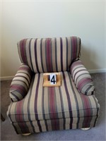 Striped Side Chair