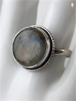 925 LABRADORITE RING