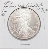 1997 American Eagle Silver Dollar BU