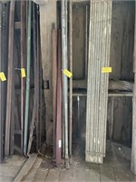 (4 ) Fence Braces, (3) Basement Pillars