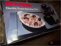 Maxim Electric Food Warming Tray In Box - NEW!