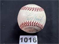 Autographed Baseball-Lou Brock+ See Photos