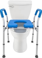 Mobo Raised Toilet Seat - Adjustable  330 lbs