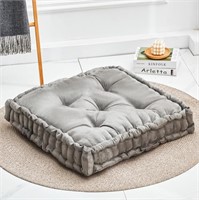 Floor Pillow  Large Floor Cushion for Adults  Squa