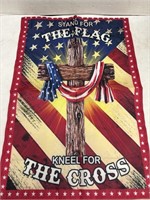 Stand for the Flag - Kneel for The Cross Banner