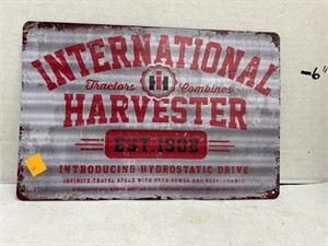 Metal Sign - International Harvester