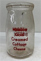 Meadow gold creamed cottage cheese store bottle