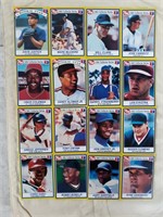 Full Set of (30) 1991 Post Cereal Baseball Cards