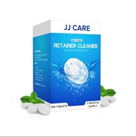 JJ CARE Mint Retainer Cleaner Tablets BB 07/24