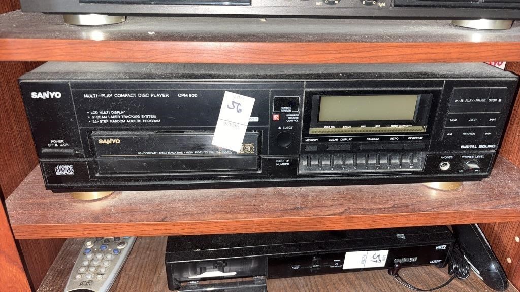 Sanyo CPM-900 Compact Disc Player