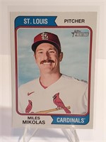 2023 Topps Heritage Miles Mikolas