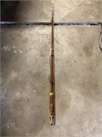 Antique fishing pole