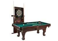 MD Sports 90" Ball and Claw Leg Pool Table