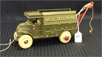Cast Iron Bell Telephone Truck-Made in the USA