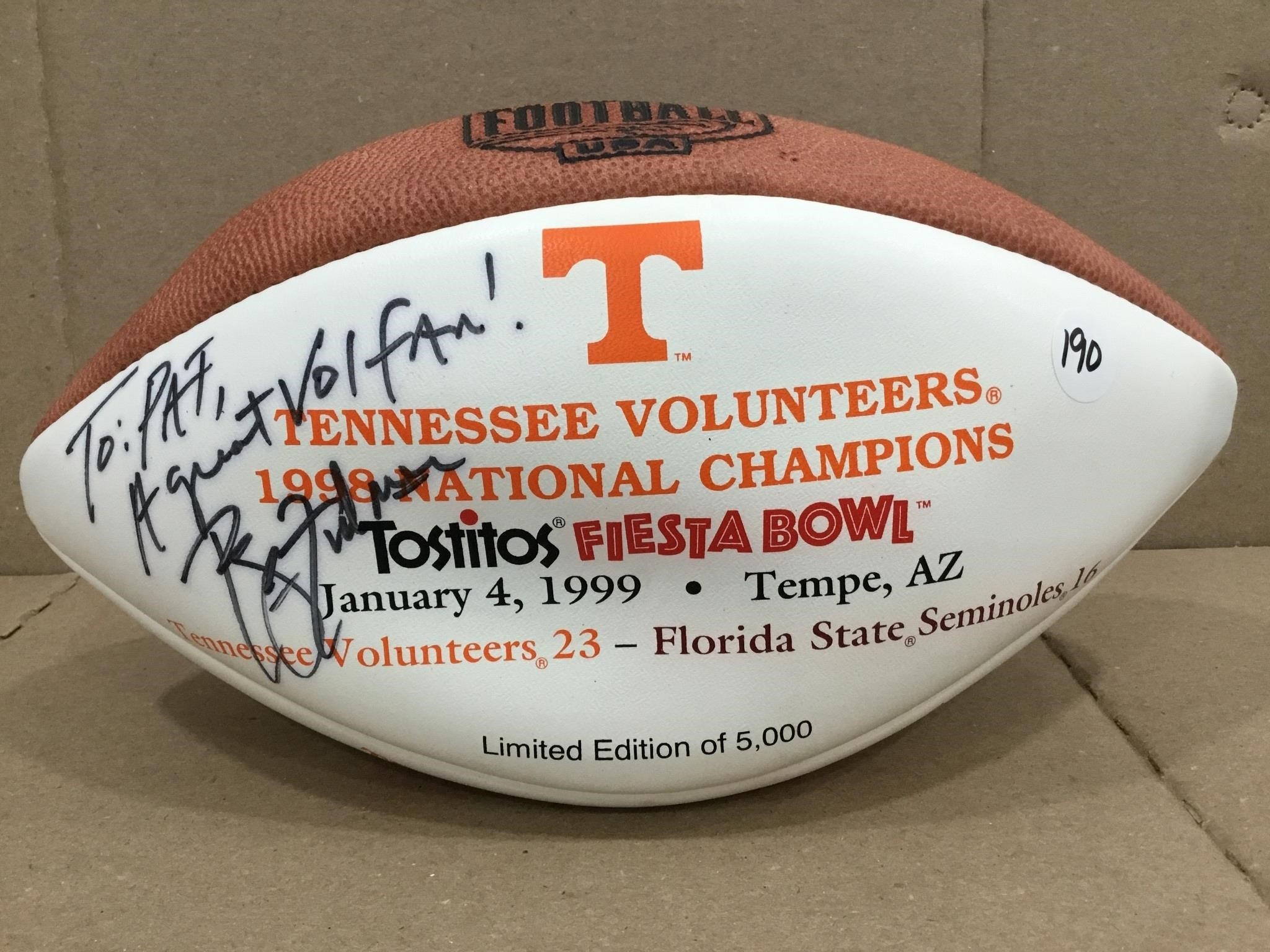 Not Authenticated Tennesse Vols 1999 Footbal