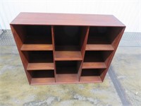 A Danish Teak Mid-Century Desk Top Bookcase