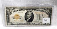 $10 Gold Certificate 1928 VF