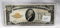 $10 Gold Certificate 1928 AU