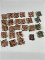 Canada Antique Cancelled Postage Stamps Each