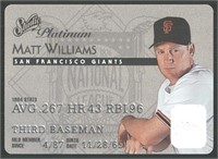 Shiny Insert Die Cut Matt Williams San Francisco G