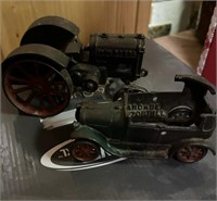 Vintage Cast Iron Truck & Tractor