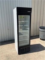Habco SE-18 commercial 1 door glass refrigerator