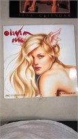 4 collectible calendars and one 2009 playboy