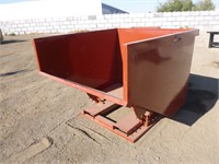 Unused 3 Yard Self Dumping Hopper