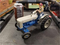 ERTL Ford 500 Tractor Toy w/ Farmer