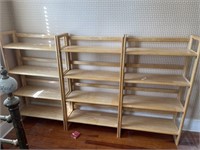 Set of 3 Wooden Shelves