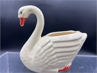 VTG Brush McCoy Pottery Ceramic Swan