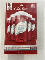 OLD SPICE DEODORANT APPROX 5 PACK