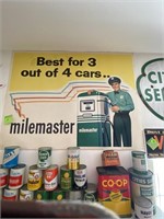 38 x 51” Milemaster gas poster