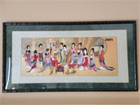 Large Framed Chinese Embroidery