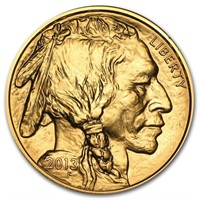 2013 1 Oz Gold Buffalo Bu