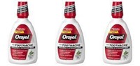 Orajel Rinse for Toothache  16oz  3 Pack