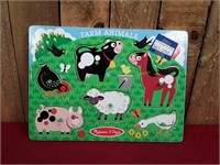 Melissa & Doug Farm Animal Puzzle