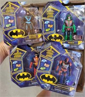 TRAY OF BATMAN ACTION FIGURES