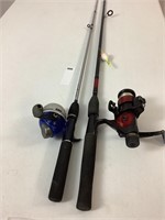 ZEBCO ROD & REEL - SHAKESPEARE ROD & REEL